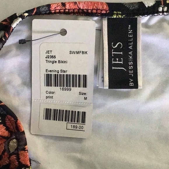 Jets By Jessika Allen Evening Star Print Bikini Set Size M - Picture 8 of 14